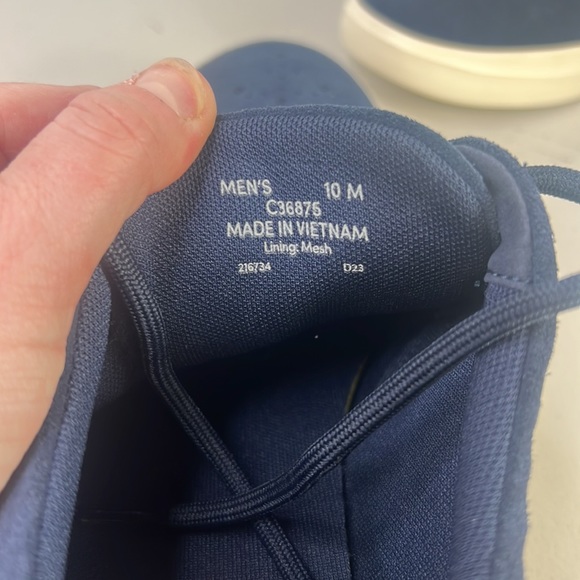 New Mens Cole Haan grand cross court suede casual fit sneakers navy  10M c36875 - Picture 6 of 7